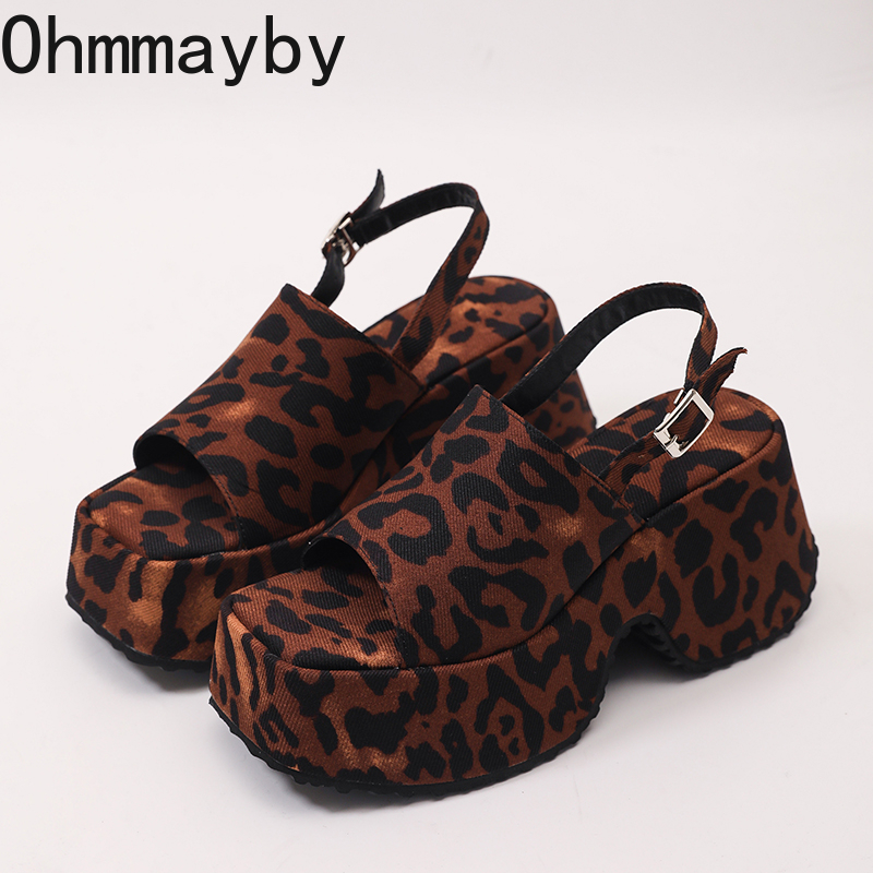 Waders - 2026 New Summer Women Leopard Platform