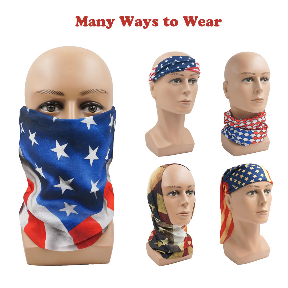 USA Flag Pattern Sun Protectiv - Fishing Equipment And Gear recensione e prezzo
