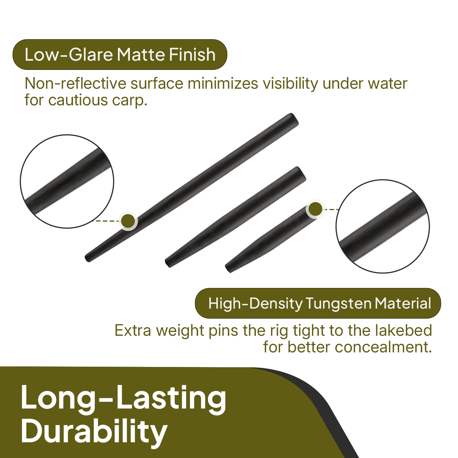 10pcs Tungsten Fishing Anti Ta - Fishing Equipment Wholesale recensione e prezzo