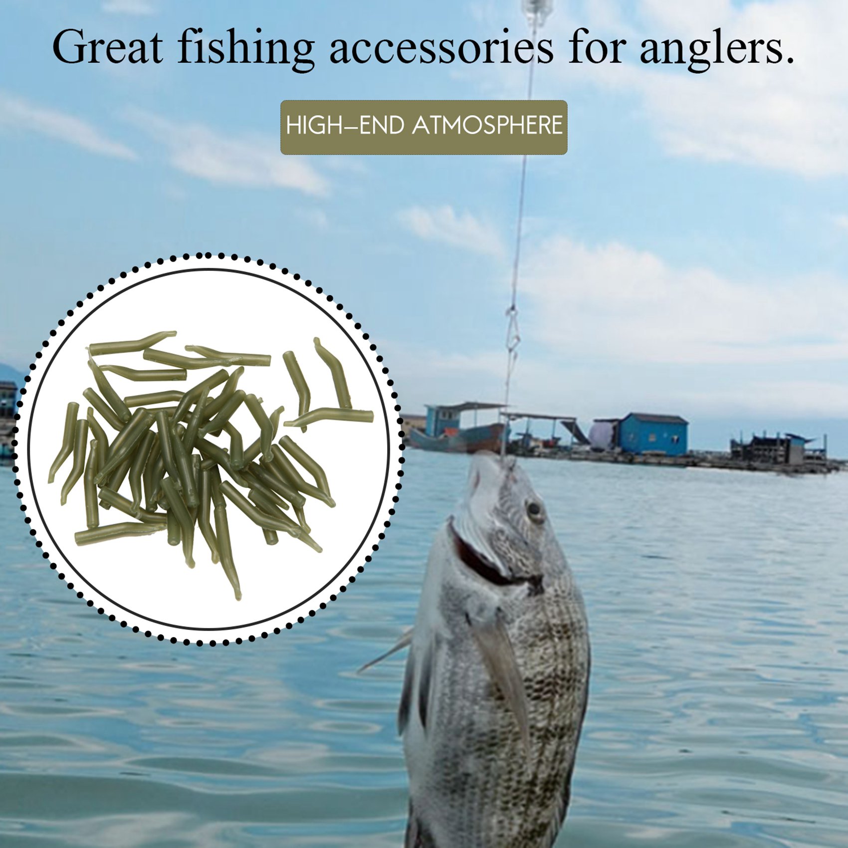50Pcs/Lot Carp Fishing Hook Sl - Fishing Equipment Wholesale recensione e prezzo