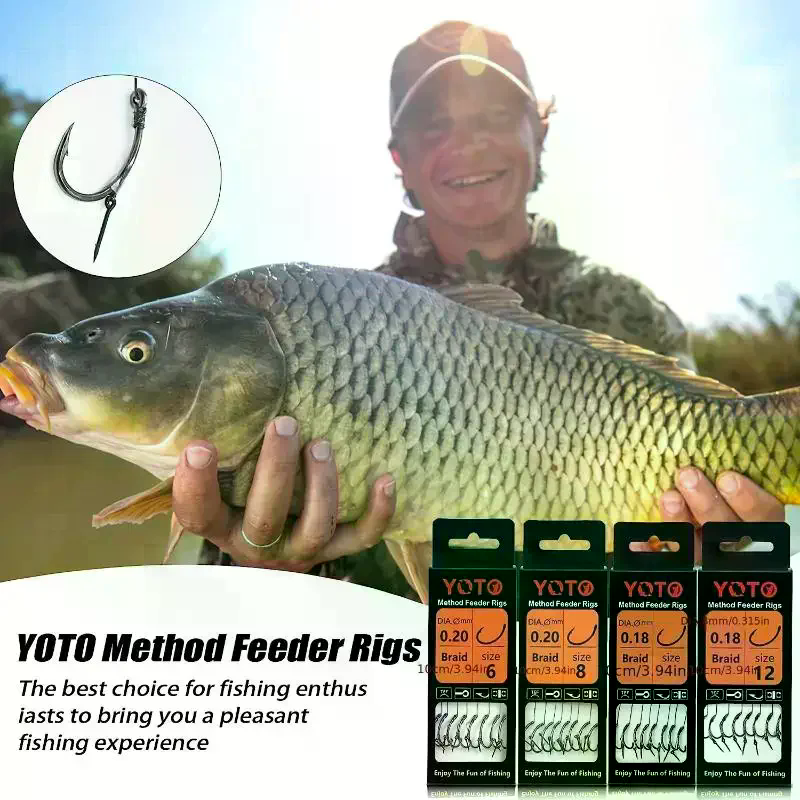 8Pcs/Box Method Feeder Fishing - Fishing Equipment Jet recensione e prezzo