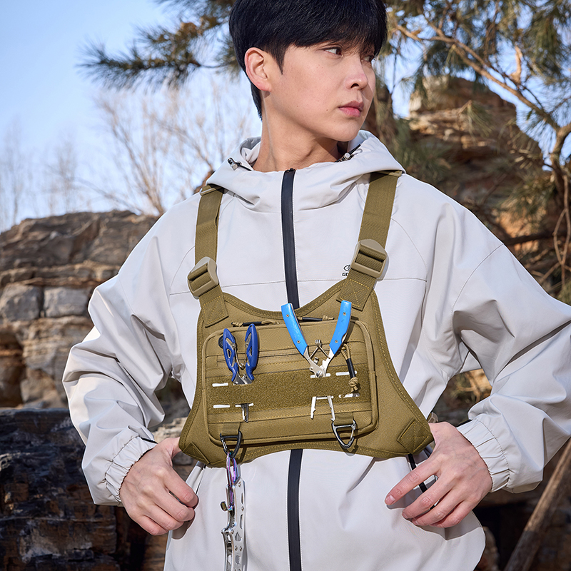 Tactical Front Chest Rig Bag V - Fishing Backpack recensione e prezzo