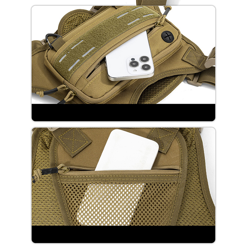 Tactical Front Chest Rig Bag V - Fishing Backpack recensione e prezzo