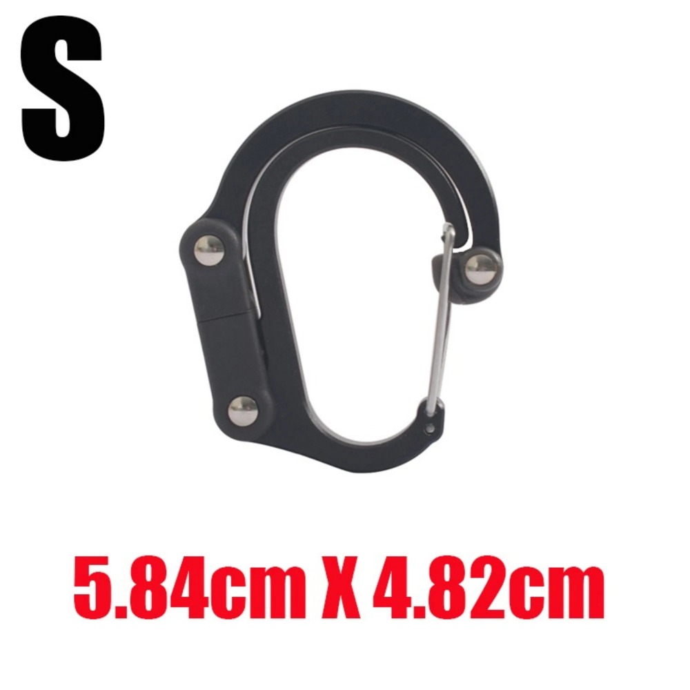 Camping Hybrid Gear Clip Carab - Fishing Equipment And Gear recensione e prezzo