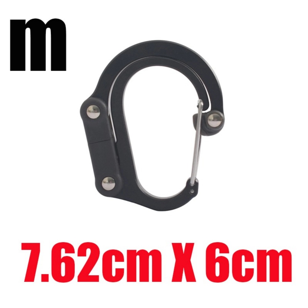 Camping Hybrid Gear Clip Carab - Fishing Equipment And Gear recensione e prezzo