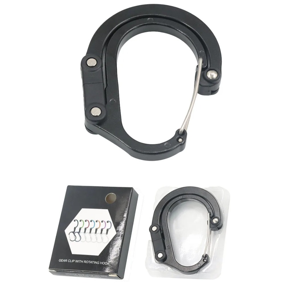 Camping Hybrid Gear Clip Carab - Fishing Equipment And Gear recensione e prezzo