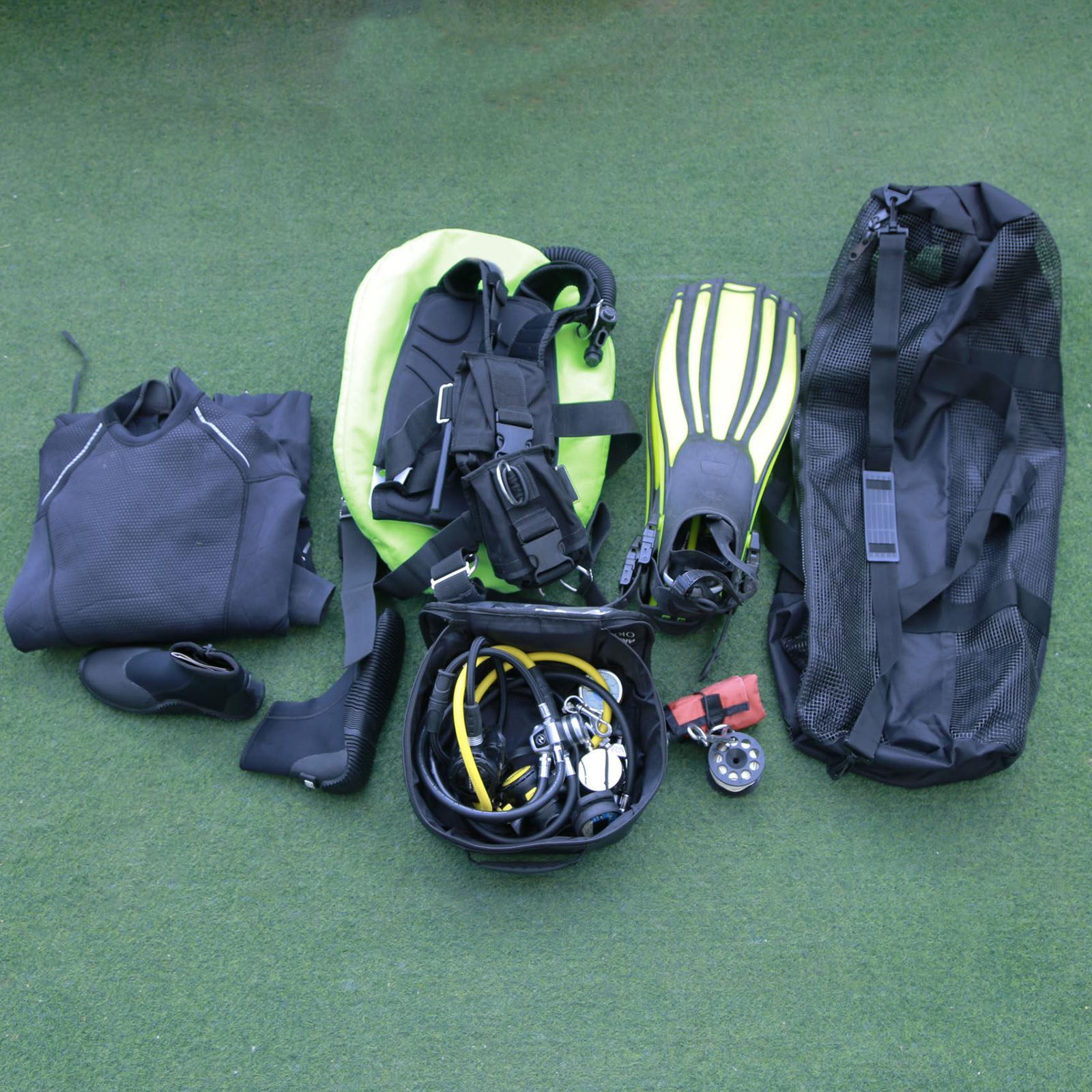 Large Mesh Scuba Diving Bag Du - Fishing Equipment And Gear recensione e prezzo