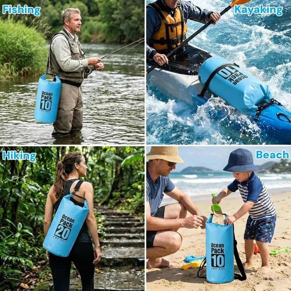 500D Waterproof Dry Bag Floati - Fishing Equipment And Gear recensione e prezzo