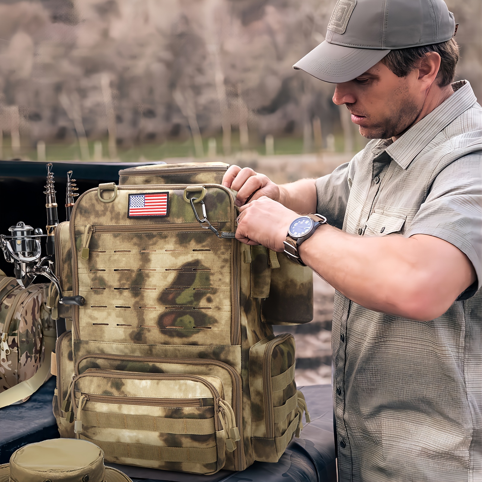 A Spacious 11.89gal Fishing Ba - Fishing Equipment In recensione e prezzo
